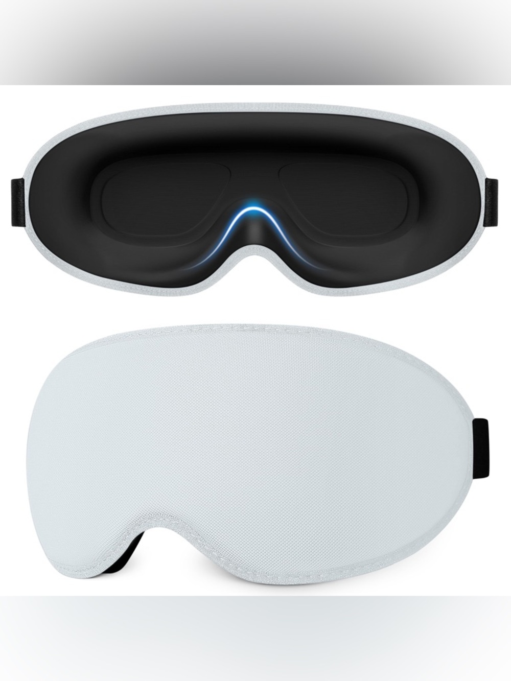 100% Blackout 3D Eye Mask for Side Sleeper